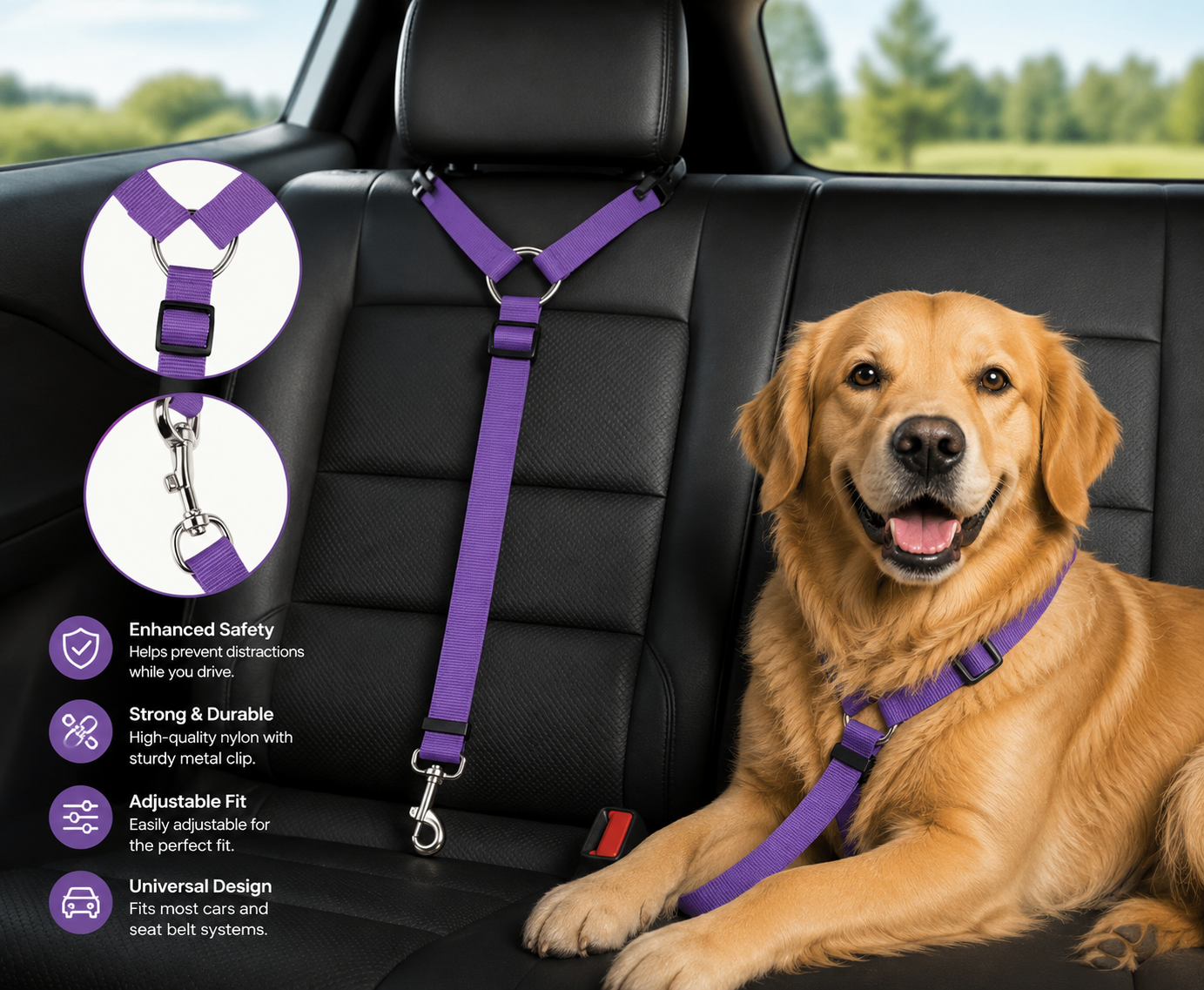 Dog Safety Harness