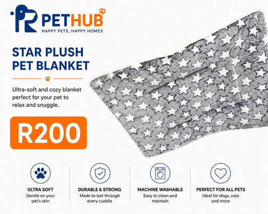 Star Plush Pet Blanket